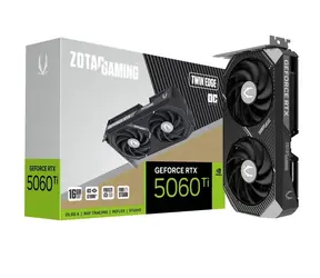 Zotac GeForce RTX 5060 Ti Twin Edge OC 16 GB / 2407 - 2602 Mhz / 16 GB GDDR7 / 128 bit / 1x HDMI + 3x DP / 650 W (8)