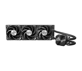 Montech HyperFlow Silent AiO czarny / 3x 120mm / 24,8 dB @ 3100 RPM / 72,3 CFM / AMD + Intel 