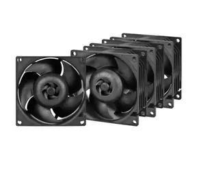 ARCTIC S8038-10K 4 szt. Czarny / 80 mm / DBB / 10000 obr./min / 102 CFM / 4-stykowe PWM