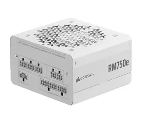 Corsair RM750e biały / 750 W / 80PLUS Złoty / W pełni modułowy / 120 mm / Aktywny PFC