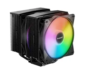 be quiet! Pure Rock Pro 3 LX RGB / 2x 120mm PWM / Łożysko karabinowe / 34,8 dB przy 2000 obr./min / Intel + AMD
