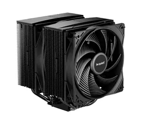 be quiet! Pure Rock Pro 3 czarny / 2x 120mm PWM / Łożysko karabinowe / 25,5 dB @ 2000RPM / Intel + AMD