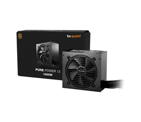 be quiet! Pure Power 12 1000W / 1000W / 80+ GOLD / Aktywny PFC / 120 mm / niemodułowy