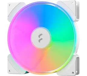 Fractal Design Prisma AL 18 ARGB PWM biały / 180 mm / 37,4 dB przy 1200 obr./min / 146 CFM / 4-pinowy PWM