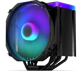 Endorfy Fortis 5 ARGB czarny / Chłodnica procesora / 1x140 mm / 1400 RPM / PWM / dla Intel i AMD