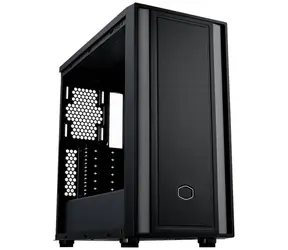 Cooler Master MasterBox 600 Lite czarny / ATX / 1x USB-A 3.0 i 1x USB-C 3.1 / bez zasilacza / przezroczysty panel boczny