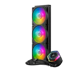 Cooler Master MasterLiquid 360 ION RGB / 3x 120mm / 30 dB @ 2400 RPM / AMD + Intel