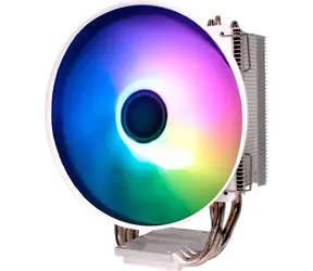 Xilence M403PRO.W.ARGB biały / 1x 120mm / TDP 150W / 25,6 dB @ 1800 RPM / 61,5 CFM / Intel + AMD 