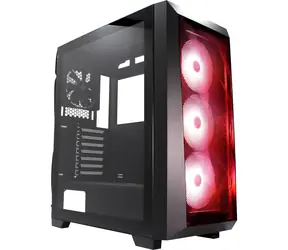 Xilence Performance A+ Series X7 czarny / ATX / 2x USB-A 3.0 / 3x 120mm ARGB / bez zasilacza / przezroczysty panel boczny 