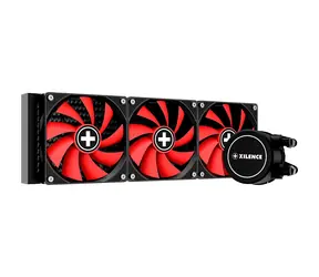 Xilence LiQuRizer LQ360 czerwono-czarny / 3x 120mm / TDP 400W / 35,2 dB @ 1600 RPM / 70 CFM / AMD + Intel