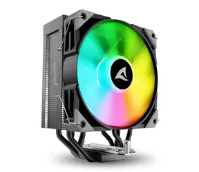 Sharkoon A40 RGB czarny / 1x 120 mm / 220 W TDP / 1800 obr./min @ 30 dB / RGB / AMD + Intel