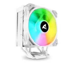 Sharkoon A50 RGB biały / 1x 120 mm / 230 W TDP / 1800 obr./min @ 30 dB / RGB / AMD + Intel