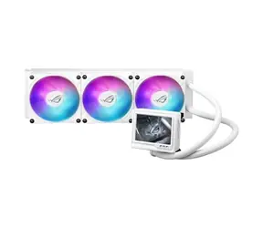 Asus ROG RYUJIN III 360 ARGB EXTREME biały / Zestaw chłodzenia wodnego procesora + wyświetlacz LCD 3,5" / 3 x 120 mm 