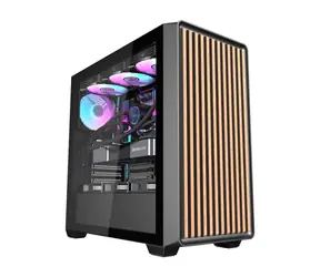 Darkflash DS900WD czarny / ATX / 2x USB-A / 4X wentylator / przezroczysty panel boczny / bez zasilacza 