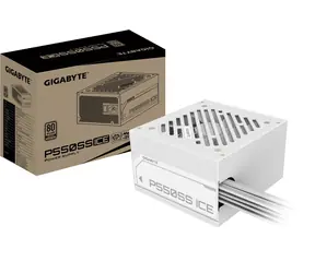 GIGABYTE P550SS Ice / ATX / 550W / wentylator 120mm / PFC / 80 PLUS Silver