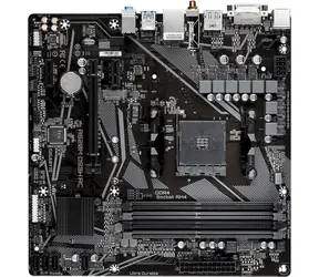 GIGABYTE A520M DS3H AC / AMD A520 / AM4 / 4X DDR4 / PCIEx16 / 1x GLAN / mATX