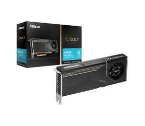 ASRock Radeon AI PRO R9700 Creator / 1660 MHz / 32 GB GDDR6 / 256-bit / 4X DP