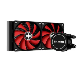 Xilence LiQuRizer LQ240 czarny / 2x 120mm / TDP 300W / 32,2 dB @ 1800 obr./min / AMD + Intel