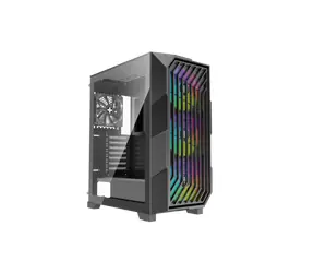 Xilence XILENT BREEZE II czarny / ATX / 2x USB-A 3.2 / 3x 120mm ARGB / 1x 120mm / bez zasilacza / przezroczysty panel boczny 