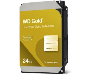 WD Gold WD242KRYZ 24TB / dysk twardy / 3,5" SATA III / 7200 obr./min / pamięć podręczna 512 MB / 5 lat