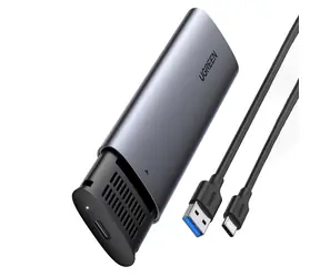 Obudowa dysku Ugreen M.2 CM400 / USB-A / USB-C / klucz B / NGFF / SATA