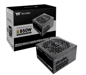 Thermaltake Toughpower GT 850W czarny / ATX / 850W / wentylator 120mm / 80PLUS Gold / modułowy