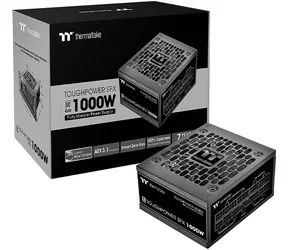 Thermaltake PS-STP-1000FNFAPE-1 1000W / SFX / aktywny PFC / 80 PLUS Platinum