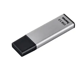 HAMA FlashPen Classic 64 GB srebrny / USB 3.0 / 40 MB/s