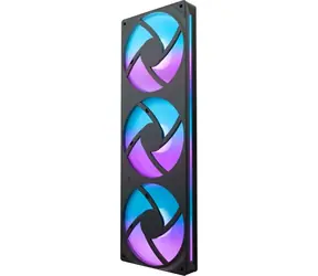 Wentylator NZXT F360 RGB Core z pojedynczą ramą, czarny / Wentylator / 3 x 120 mm / Łożysko dynamiczne / 30 dB przy 2400 obr./min