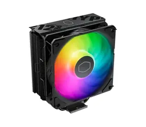 Cooler Master Hyper 212 Pro Czarny / 1x 120 mm / Łożysko dynamiczne Loop / 32,8 dB przy 2500 obr./min / 70,7 CFM / ARGB / AMD + Intel