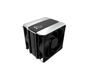 Cooler Master V4 ALPHA 3DHP / 2 x 120 mm / Łożysko dynamiczne Loop / 22,6 dB przy 2050 obr./min / 63,1 + 50,5 CFM / AMD + Intel 
