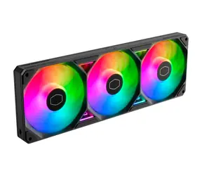 Cooler Master SickleFlow Edge 360 ARGB czarny / 3x 120mm / Loop Dynamic Bearing / 38,5 dB @ 2500 obr./min / 190 CFM / ARGB / 4