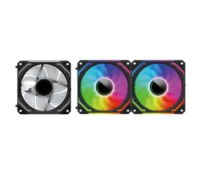 Redragon GC-F012 czarny 3 szt. / 120 mm / 2000 obr./min / 68,8 CFM / 4-pinowy PWM