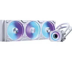 PHANTEKS Glacier One 420D30 X2 DRGB biały / 3x 140mm / 250-1800 obr./min / 71,9 CFM / D-RGB / AMD + Intel