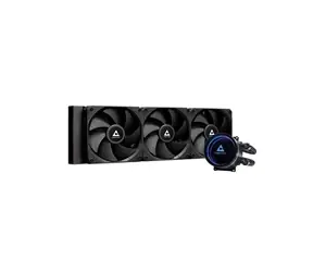 Chieftec Iceberg 360 Ciemnoczarny / 3 x 120 mm / Łożysko dynamiczne / 34,7 dB przy 2200 obr./min / 64,72 CFM / AMD + Intel