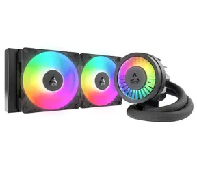 ARCTIC Liquid Freezer III Pro 240 A-RGB czarny / 2x 120 mm / łożysko dynamiczne / 800 - 2800 obr./min / Intel + AMD
