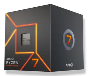 AMD RYZEN 7 7700 @ 3,8 GHz / Turbo 5,3 GHz / 8C16T / L2 8MB L3 32MB / AM5 / 65W / Wraith