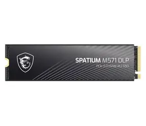 MSI Spatium M571 4 TB / M.2 2280 / PCIe Gen5 / 3D NAND flash / R: 14500 MB/s / W: 11000 MB/s / MTBF: 1,5 MHz
