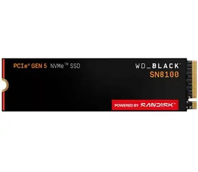 WD Black SN8100 4TB / M.2 SSD 2280 NVMe / PCIe 5 x4 / odczyt: 14900 MBs / zapis: 14000 MBs / 5 lat