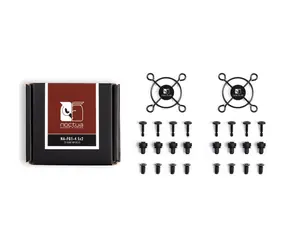 Noctua NA-FG1-4 Sx2 (2szt.) czarny / Kratka wentylatora / 40 mm