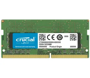 CRUCIAL 16 GB (1 x 16 GB) 3200 MHz / DDR4 / SO-DIMM / CL22 / bez ECC / 1,2 V