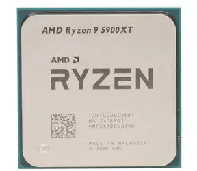 AMD RYZEN 9 5900XT - TRAY @ 3,3 GHz / Turbo 4,8 GHz / 16 rdzeni 32 rdzenie / L2 8 MB L3 64 MB / AM4 / Zen 3 / 105 W