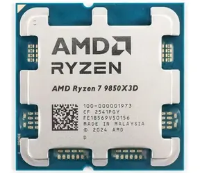 AMD RYZEN 7 9850X3D @ 4,7 GHz - TRAY / Turbo 5,6 GHZ / 8C16T / L2 8 MB L3 96 MB / AM5 / Zen 5 / 120 W