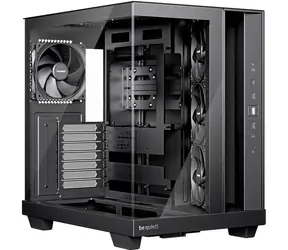 Be quiet! Podstawka oświetleniowa 500 czarna / ATX / 2x USB A / 4X 120 mm 