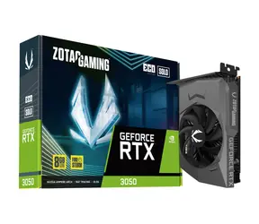Zotac GAMING GeForce RTX 3050 Eco Solo 8 GB / 1550-1770 GHz / 8192 MB GDDR6 / 128 bitów / 1x HDMI + 3x DP / 450 W (6)