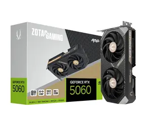 Zotac GAMING GeForce RTX 5060 AMP 8 GB / 2280-2550 GHz / 8192 MB GDDR7 / 128 bitów / 1x HDMI + 3x DP / 600 W (8)