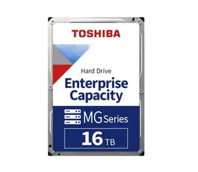 Toshiba Enterprise Capacity MG11 16TB / HDD / 3,5" / SATA 6 Gb / 512 MB pamięci podręcznej / 7200 obr./min / wewnętrzny / 5 lat