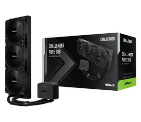 ASRock Challenger Pure 360 Black / 3x 120mm / 27 dB @ 1800 obr./min / 53,9 CFM / AMD + Intel