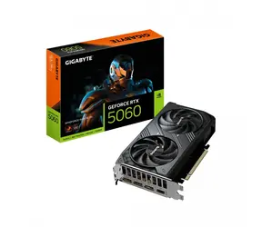 GIGABYTE GeForce RTX 5060 WINDFORCE MAX OC 8 GB / 2512 MHz / 8 GB GDDR7 / 128-bit / 1x HDMI + 3x DP / 550 W (8)