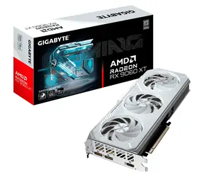 Karta graficzna GIGABYTE Radeon RX 9060 XT GAMING OC ICE 16 GB / 3320 MHz / 16 GB GDDR6 / 1x HDMI + 2x DP / 450 W (8)